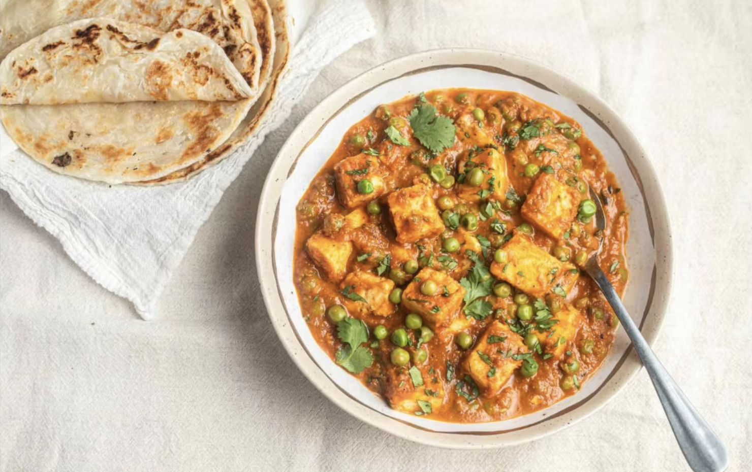 Matar Paneer Receipe