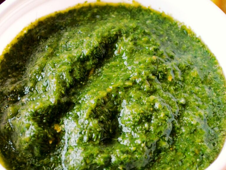 Green Chutney Dip Sauce