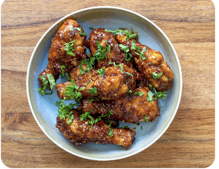 Fried Masala Chicken Drumsticks